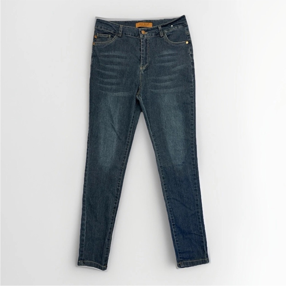 Judy Blue Women's Jeans Size S Blue High Rise Stretch Lightweight Belt Loops EUC